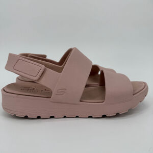 Skechers Foamies Arch Fit Footsteps Day Dream Pink Luxe Foam Sandals Women Sz 8